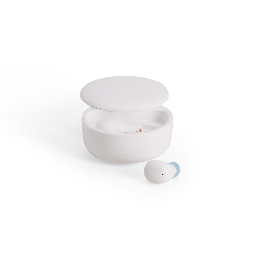 Fone de Ouvido Bluetooth Personalizado com Case Carregador