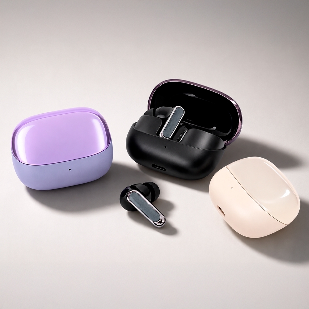 Fone de Ouvido Bluetooth com Case Carregador Personalizado
