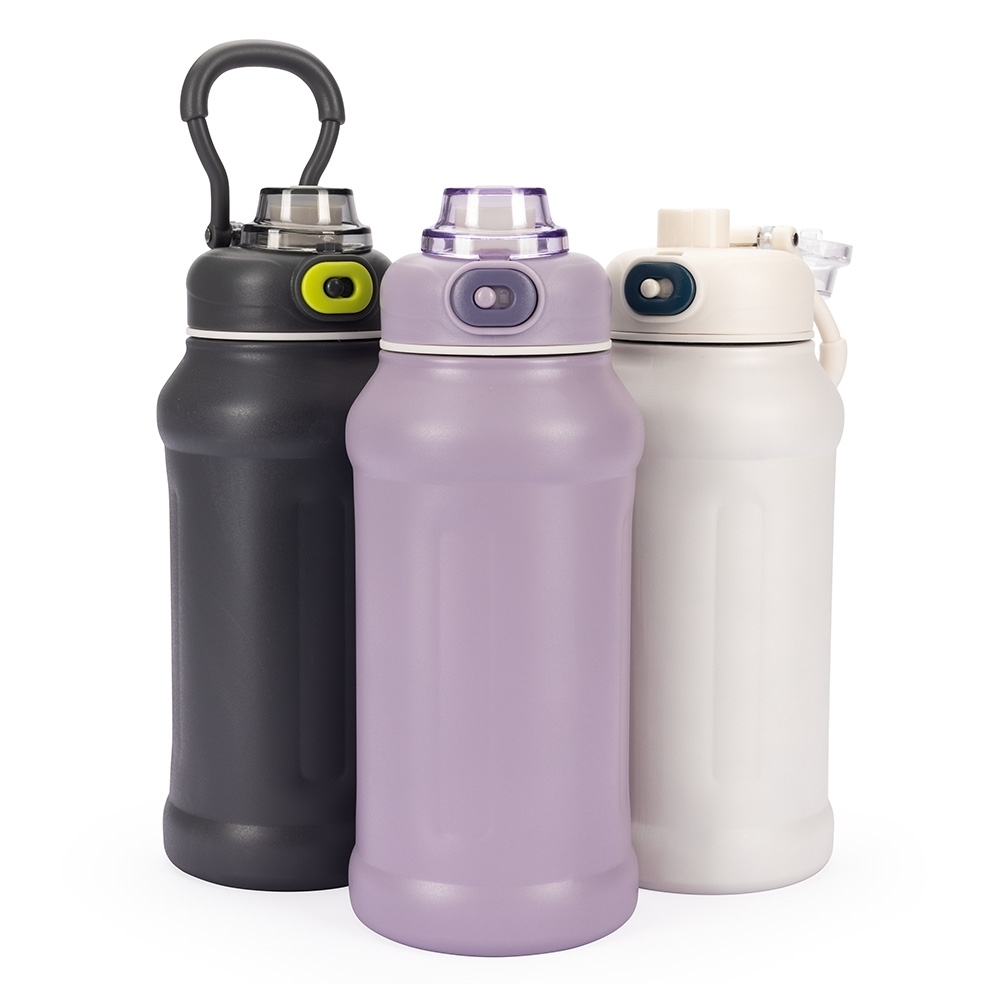 Garrafa Térmica com Alça 800ml Inox -E@08300
