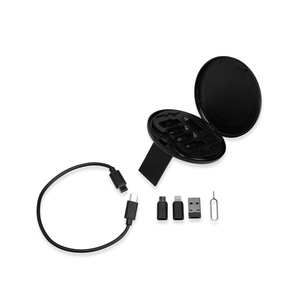 Kit Cabo USB-C com 3 Adaptadores Personalizado