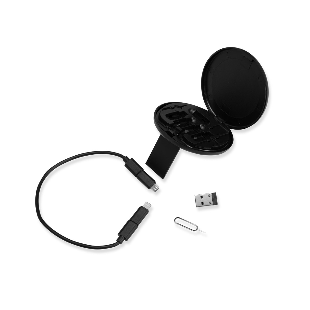 Kit Cabo USB-C com 3 Adaptadores Personalizado