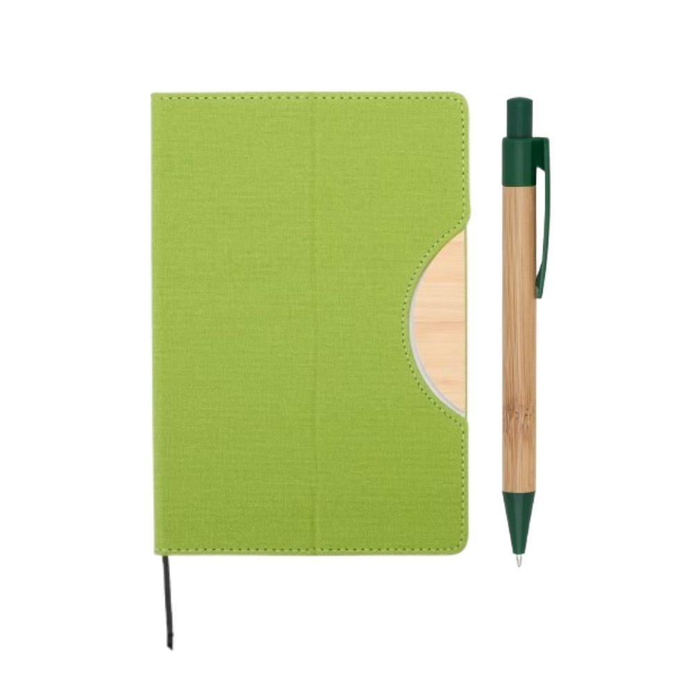 Kit Caderneta e Caneta Personalizado