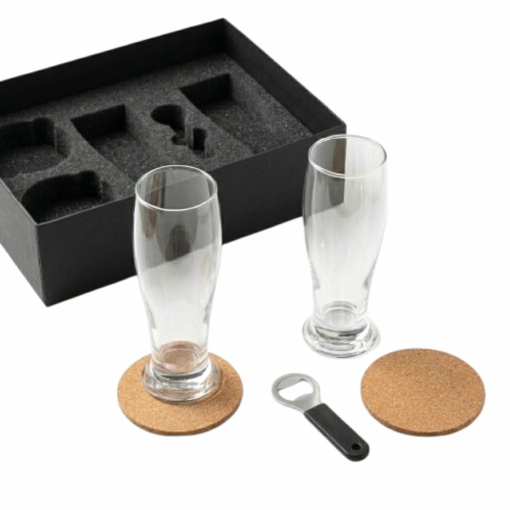 Kit Cerveja Personalizado Copos Weiss e Acessórios Premium