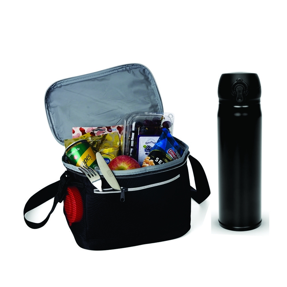 Kit Bolsa Térmica e Garrafa Térmica Personalizada-04357kit