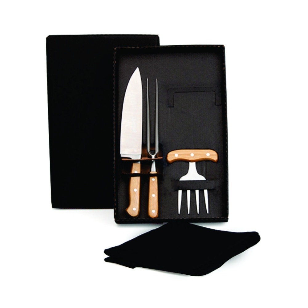 Kit Para Churrasco Com Avental Personalizado