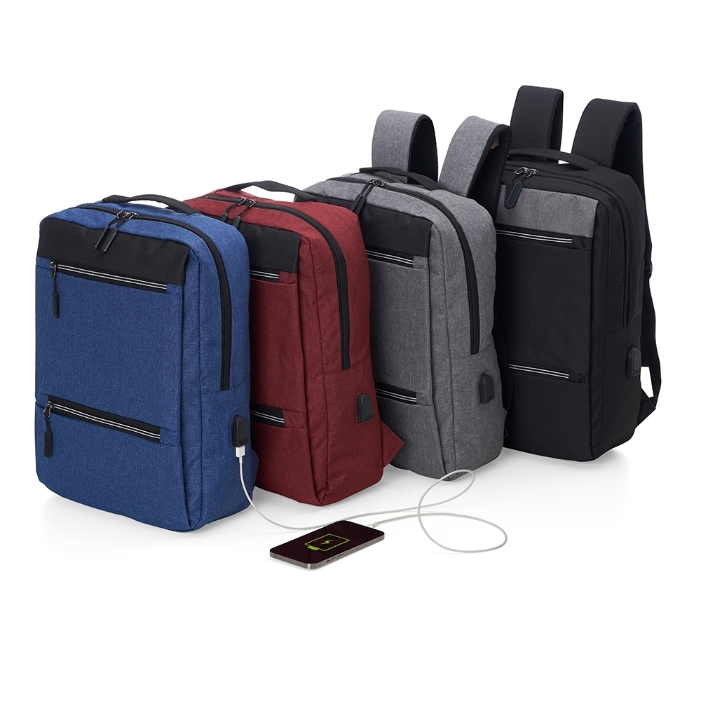 Kit Personalizado Corporativo com Mochila USB, Garrafa Térmica e Caderneta