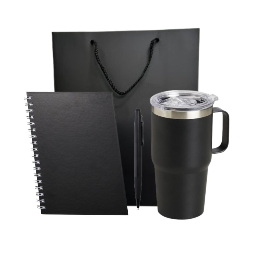 Kit Personalizado para Brindes – Caderno, Caneta e Caneca Térmica-kit-14209-b