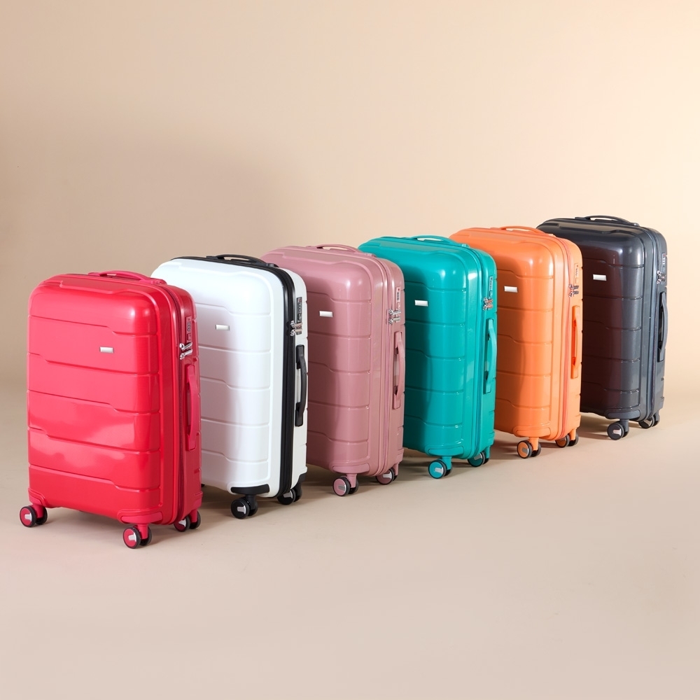 Mala de Viagem 66L Personalizada com Cadeado TSA e Rodinhas 360°