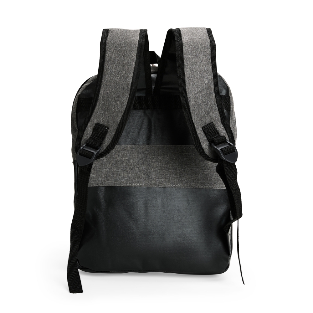 Mochila Poliéster PVC Mescla 11L com Compartimento para Notebook