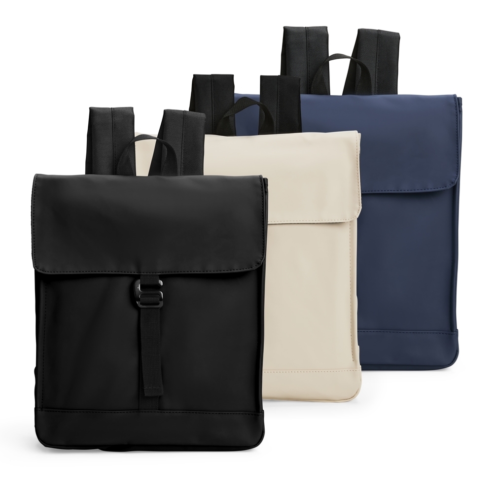 Mochila de Couro Sintético 13L