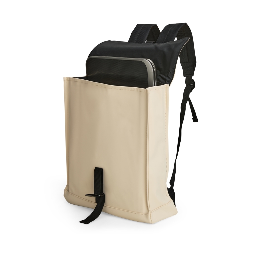Mochila de Couro Sintético 13L