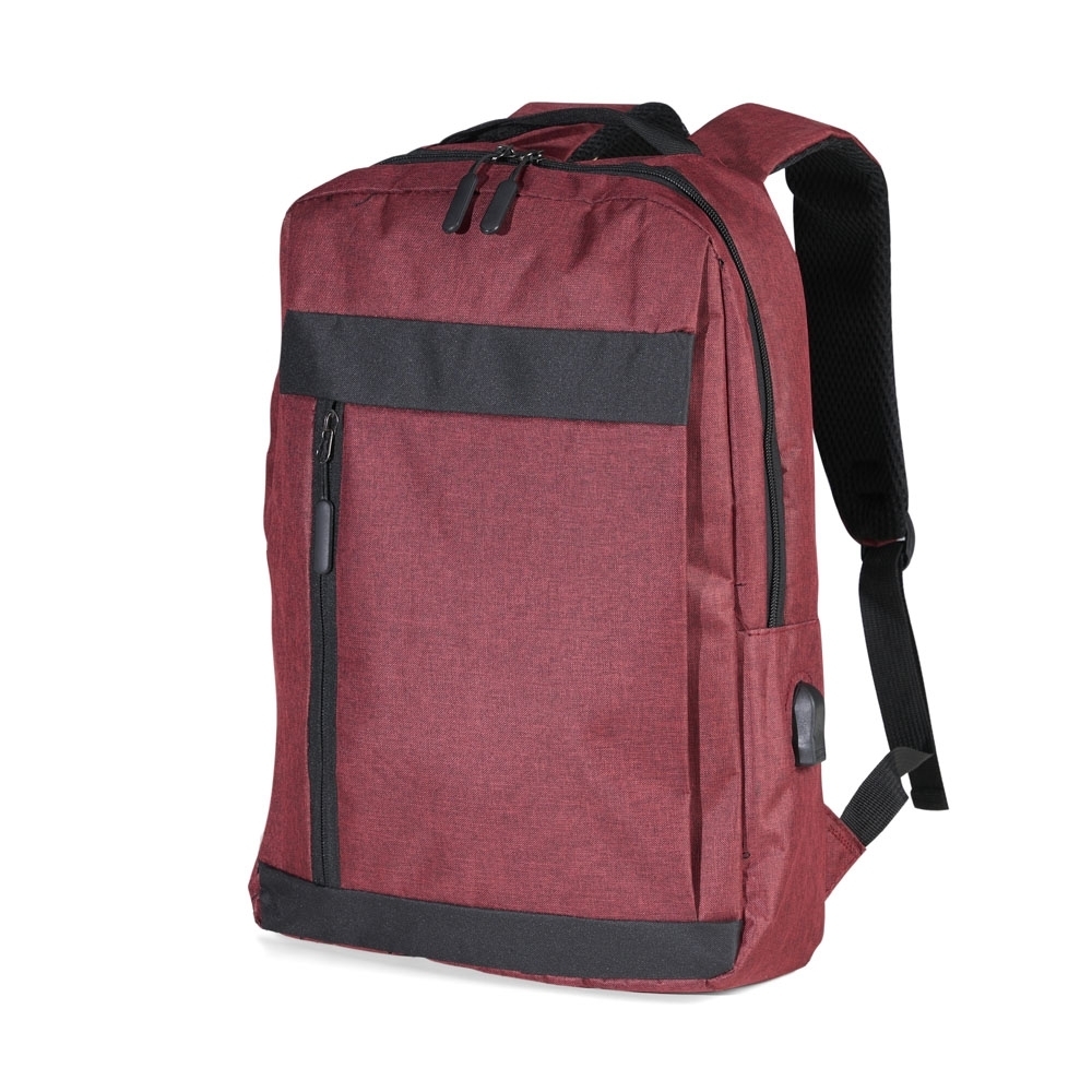 Mochila de Nylon USB 21L Personalizada-01325B