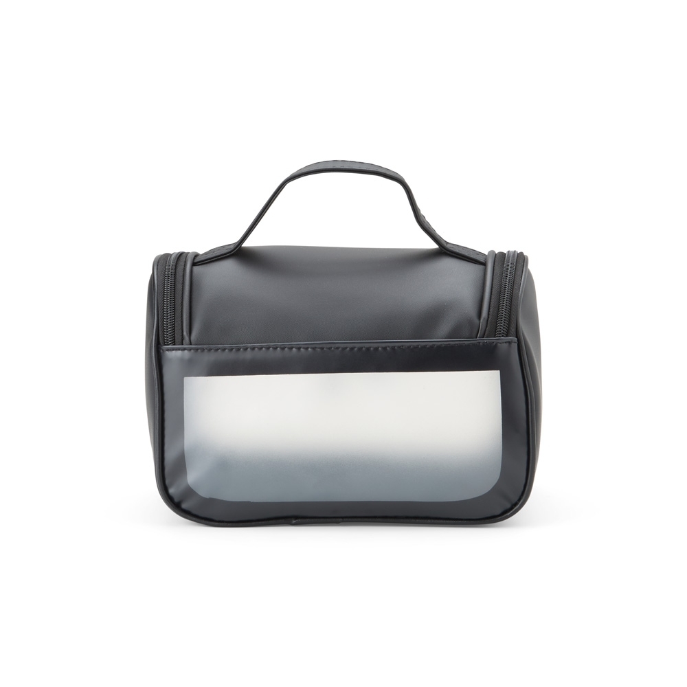 Nécessaire Personalizada em PU com Visor Transparente