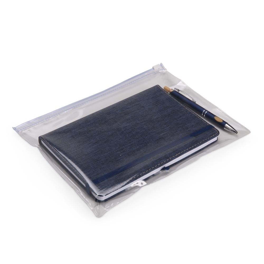 Pasta Zip Zap Transparente Personalizada