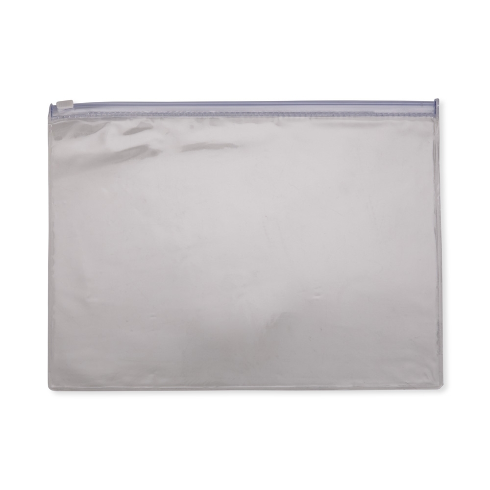 Pasta Zip Zap Transparente Personalizada