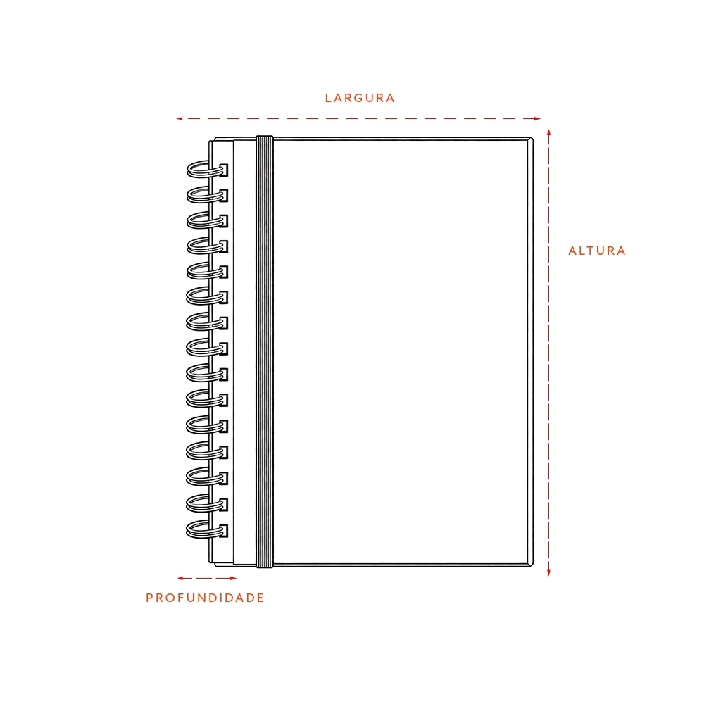 Planner Semanal Kraft Personalizado