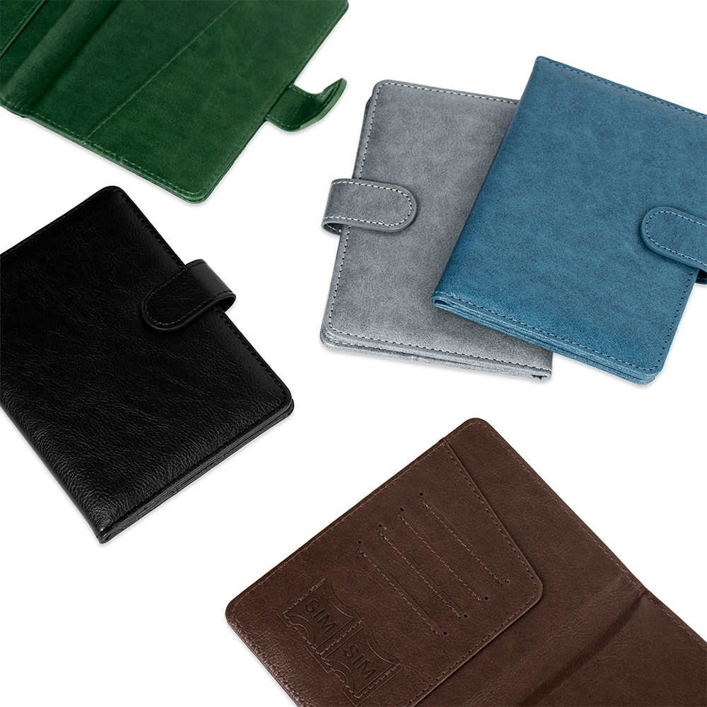 Porta-Passaporte PU Personalizado