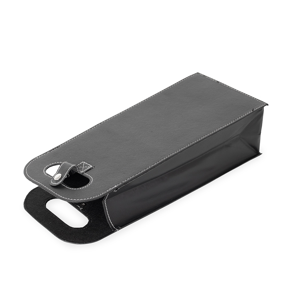 Porta-Vinho Duplo Couro Sintético Personalizado