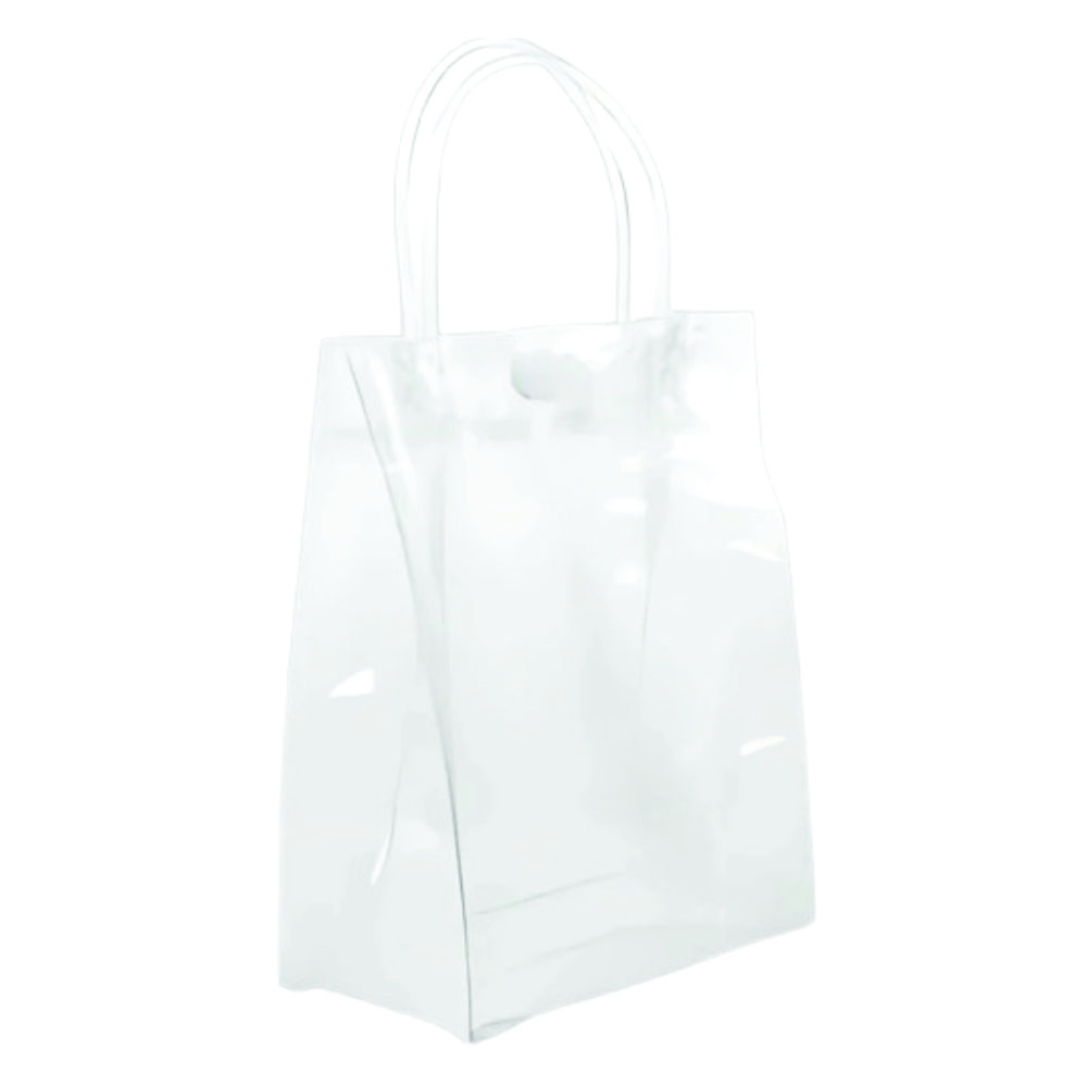 Sacola Transparente PVC com Botão-1515z