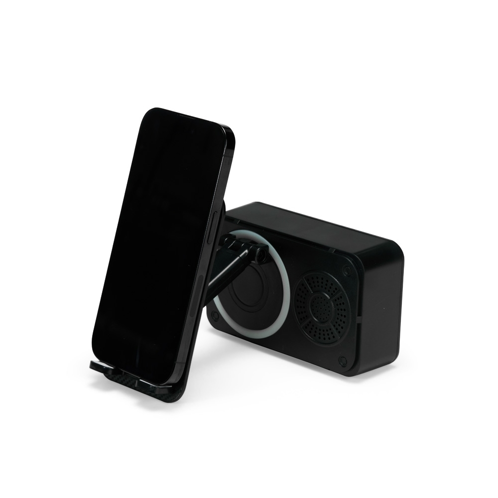 Suporte para Celular com Caixa de Som Bluetooth